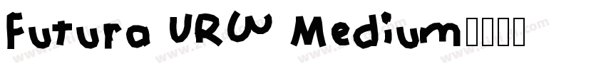 Futura URW Medium字体转换